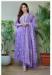 Picture of Chiffon Light Slate Grey Readymade Salwar Kameez