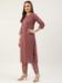 Picture of Ideal Cotton Tan Readymade Salwar Kameez