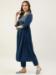 Picture of Grand Cotton Midnight Blue Readymade Salwar Kameez