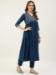 Picture of Grand Cotton Midnight Blue Readymade Salwar Kameez