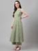 Picture of Cotton Dark Sea Green Readymade Salwar Kameez