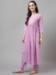 Picture of Magnificent Cotton Plum Readymade Salwar Kameez