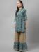 Picture of Amazing Cotton Steel Blue Readymade Salwar Kameez