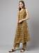 Picture of Stunning Cotton Dark Khaki Kurtis & Tunic