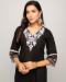 Picture of Sightly Cotton Black Kurtis & Tunic