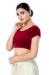 Picture of Grand Linen Maroon Designer Blouse