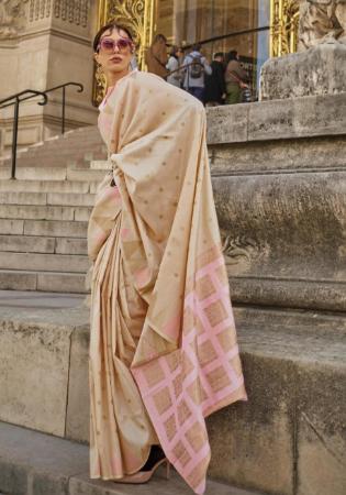 Picture of Bewitching Silk Tan Saree