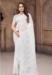 Picture of Splendid Georgette White Saree