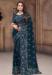 Picture of Alluring Georgette Dark Slate Grey Saree