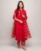 Picture of Sublime Crepe Red Readymade Salwar Kameez