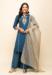 Picture of Ravishing Crepe Midnight Blue Readymade Salwar Kameez