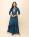 Picture of Ravishing Crepe Midnight Blue Readymade Salwar Kameez