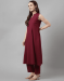 Picture of Taking Cotton Maroon Kurtis & Tunic