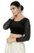 Picture of Classy Organza Black Designer Blouse