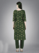 Picture of Cotton Dark Olive Green Readymade Salwar Kameez