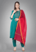 Picture of Excellent Cotton Dark Cyan Readymade Salwar Kameez