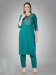 Picture of Excellent Cotton Dark Cyan Readymade Salwar Kameez