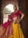 Picture of Bewitching Georgette Dark Golden Rod Lehenga Choli