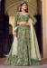 Picture of Fine Silk Dark Khaki Lehenga Choli