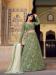 Picture of Fine Silk Dark Khaki Lehenga Choli