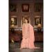 Picture of Georgette Light Coral Straight Cut Salwar Kameez