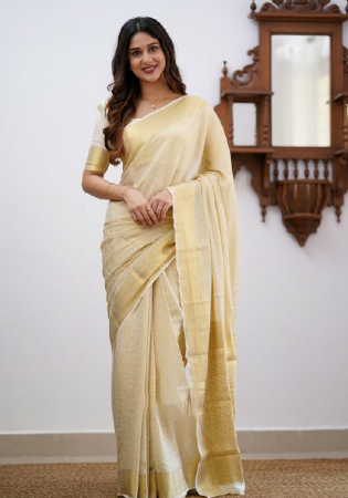 Picture of Superb Silk Rosy Brown Saree