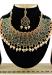 Picture of Beautiful Dark Olive Green Necklace Set