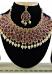 Picture of Fascinating Maroon Necklace Set