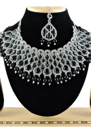 Picture of Wonderful Dark Slate Grey Necklace Set