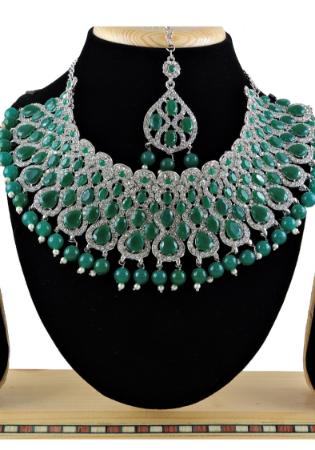 Picture of Comely Forest Green Necklace Set