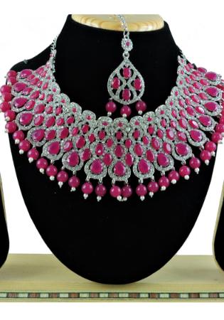 Picture of Splendid Light Coral Necklace Set