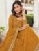 Picture of Alluring Georgette Chocolate Readymade Salwar Kameez