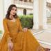 Picture of Alluring Georgette Chocolate Readymade Salwar Kameez