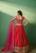 Picture of Good Looking Georgette & Silk Fire Brick Lehenga Choli