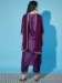 Picture of Beauteous Silk Purple Readymade Salwar Kameez