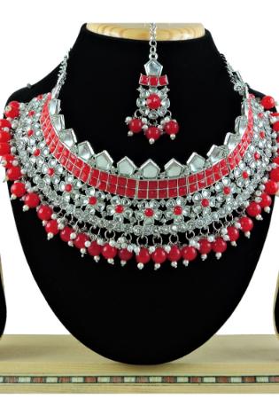 Picture of Sublime Fire Brick Necklace Set