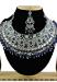 Picture of Well Formed Navy Blue Necklace Set