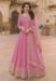 Picture of Good Looking Georgette Rosy Brown Anarkali Salwar Kameez