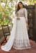 Picture of Gorgeous Georgette White Anarkali Salwar Kameez