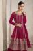 Picture of Pleasing Georgette Deep Pink Anarkali Salwar Kameez