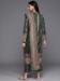 Picture of Chiffon & Crepe Sea Green Readymade Salwar Kameez