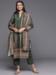 Picture of Chiffon & Crepe Sea Green Readymade Salwar Kameez