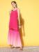 Picture of Chiffon & Crepe Deep Pink Readymade Salwar Kameez