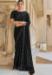 Picture of Good Looking Silk Black Saree