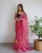 Picture of Sightly Organza Pale Violet Red Saree