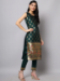 Picture of Cotton & Silk Dark Slate Grey Readymade Salwar Kameez