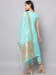 Picture of Cotton & Silk Pale Turquoise Readymade Salwar Kameez