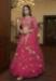 Picture of Superb Net & Silk Deep Pink Lehenga Choli