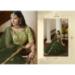 Picture of Amazing Net & Silk Dark Olive Green Lehenga Choli