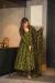 Picture of Chiffon Olive Drab Straight Cut Salwar Kameez